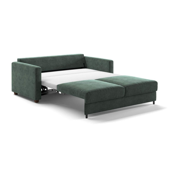 Safavieh Fantasy Queen Loveseat Sleeper - Glamour 12 - 104/6 Walnut | Luonto Furniture - FANT-CLV-GLAM/12-104/6-WA
