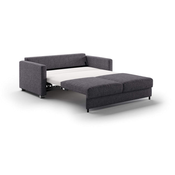 Safavieh Fantasy Queen Loveseat Sleeper - Rene 04 - 217/6 Chrome | Luonto Furniture - FANT-CLV-RENE/04-217/6-CR