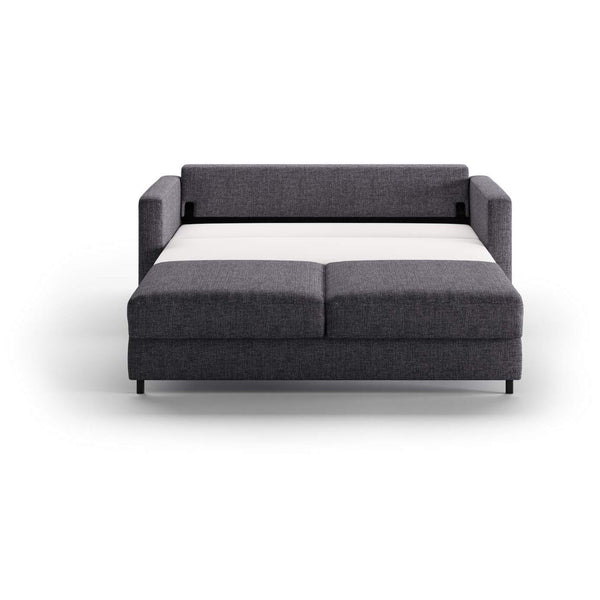 Safavieh Fantasy Queen Loveseat Sleeper - Rene 04 - 217/6 Chrome | Luonto Furniture - FANT-CLV-RENE/04-217/6-CR