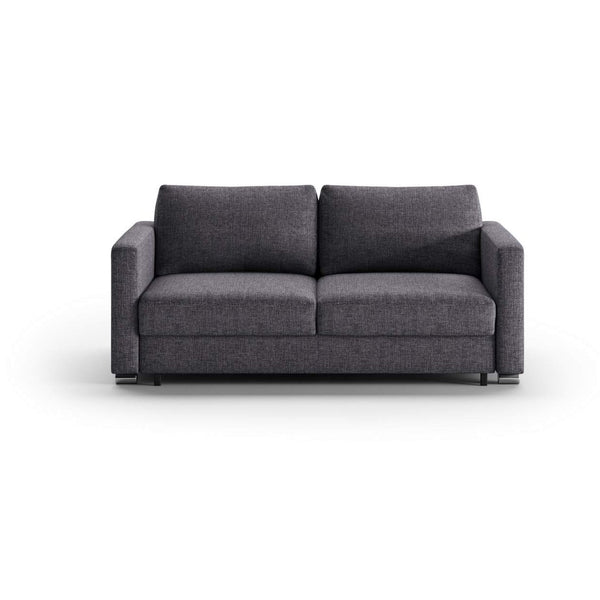 safavieh Fantasy Queen Loveseat Sleeper - Rene 04 - 217/6 Chrome | Luonto Furniture - FANT-CLV-RENE/04-217/6-CR