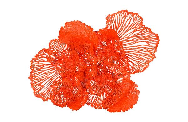 safavieh Flower Wall Art Large Coral Metal | Phillips Collection - TH83082