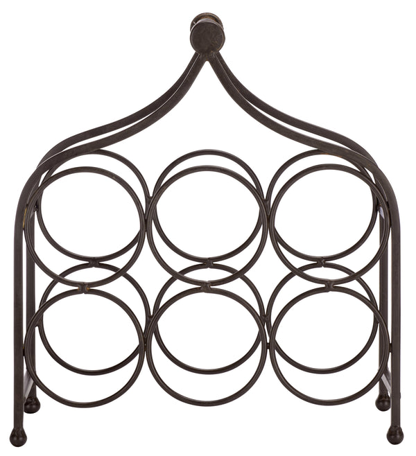 safavieh Floyd 6 Wine Bottle Holder | Safavieh - PAT5042