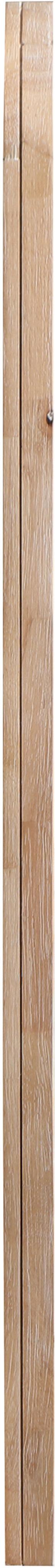 Safavieh Fluted Natural Solid Wood And Oak Veneer Mirror | Meridian Furniture - 314Natural-M