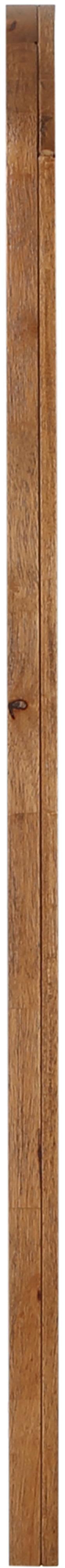 Safavieh Fluted Walnut Solid Wood And Oak Veneer Mirror | Meridian Furniture - 314Walnut-M