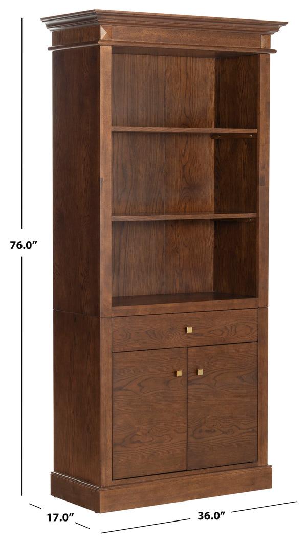 Safavieh Francesco 4 Shelf Wood Bookcase | Safavieh Couture - SFV4238