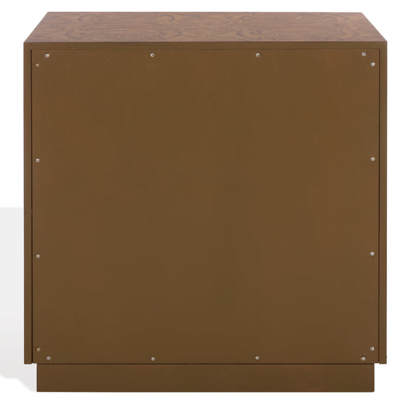 Safavieh Frankie Burl 2 Drawer Nightstand | Safavieh Couture - SFV7724
