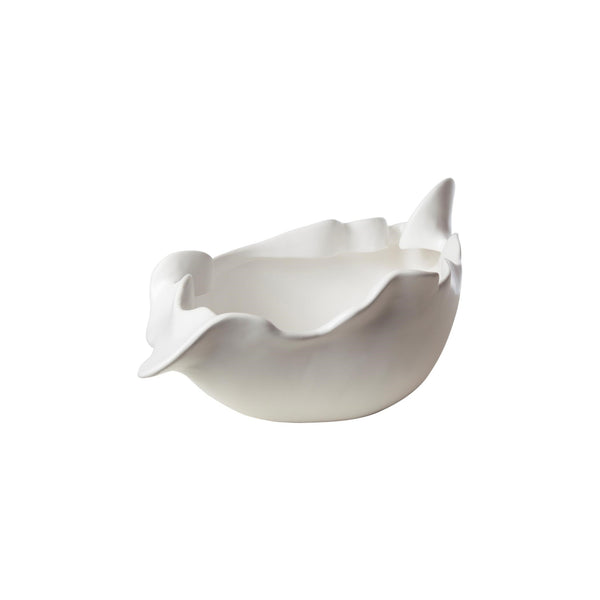 Safavieh Free Form Bowl-Matte White-Sm | Global Views - 7.10299