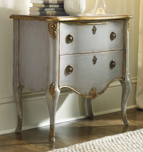 Safavieh French Two Drawer Chest - Gray | Hooker Furniture - 500-50-887