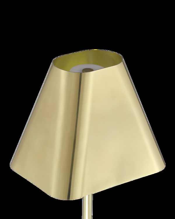 Safavieh Gadabout Brass Cordless Table Lamp | Currey & Co - 6700-0004