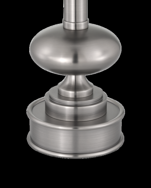Safavieh Galavant Nickel Cordless Table Lamp - Silver | Currey & Co - 6700-0002