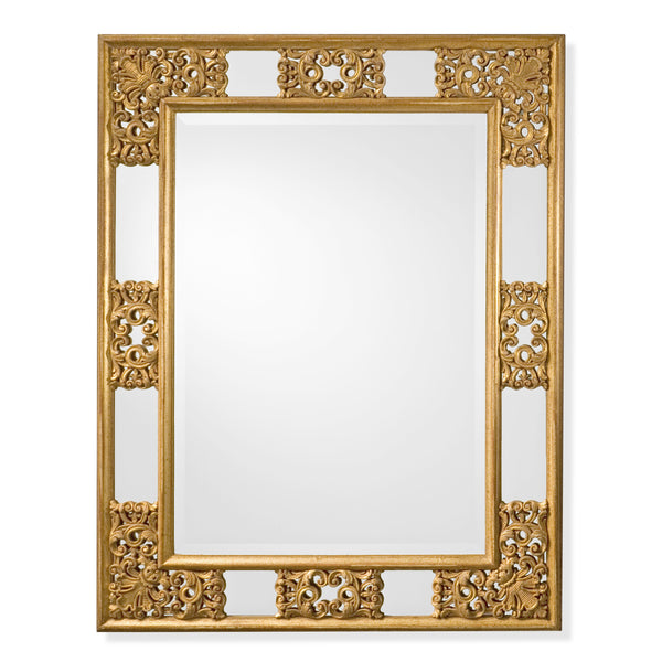 safavieh GENOA Gold Mirror | Decorative Crafts - VNN9-GD52
