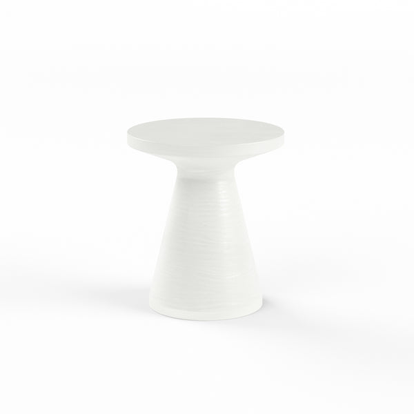 safavieh GRC Round End Table Bone Finish | Sunset West - SW6203-BRET