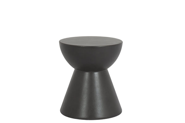 safavieh GRC Round End Table Dark Gray Finish | Sunset West - SW6203-DRET