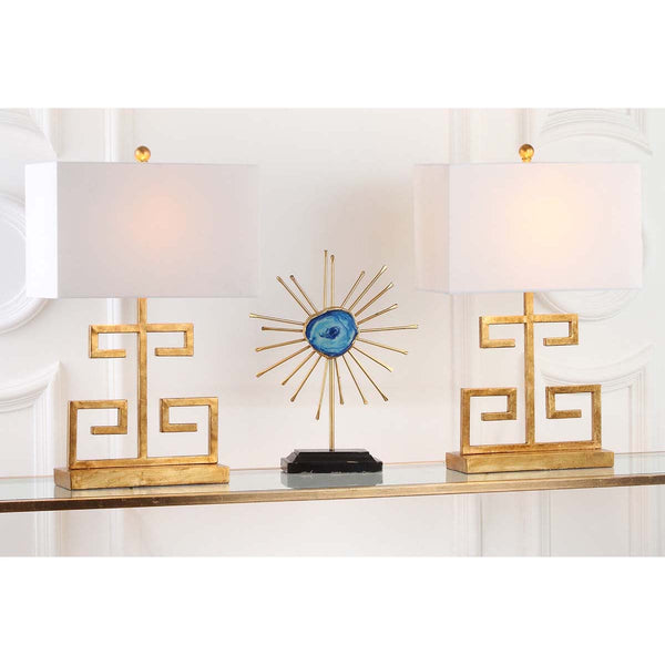 Safavieh Greek Key 25 Inch H Table Lamp (Set Of 2) | Safavieh - LIT4160