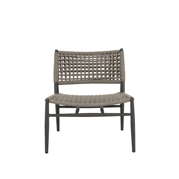 Safavieh Grigio Cushionless Accent Chair - Graphite | Sunset West - SW4602-21A