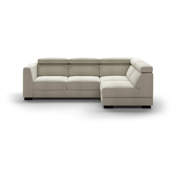 safavieh Halti LHF Loveseat Sleeper + RHF Chaise - Atlantic 02 - 402/6 Walnut | Luonto Furniture - HALT-BMV+FO-ATLA/02-402/6-WA