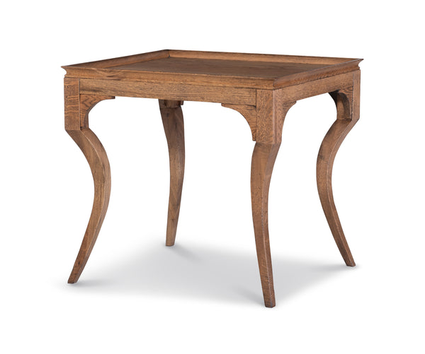 safavieh Hamilton Chairside Table - Weathered | Century Furniture - SF5964-WE