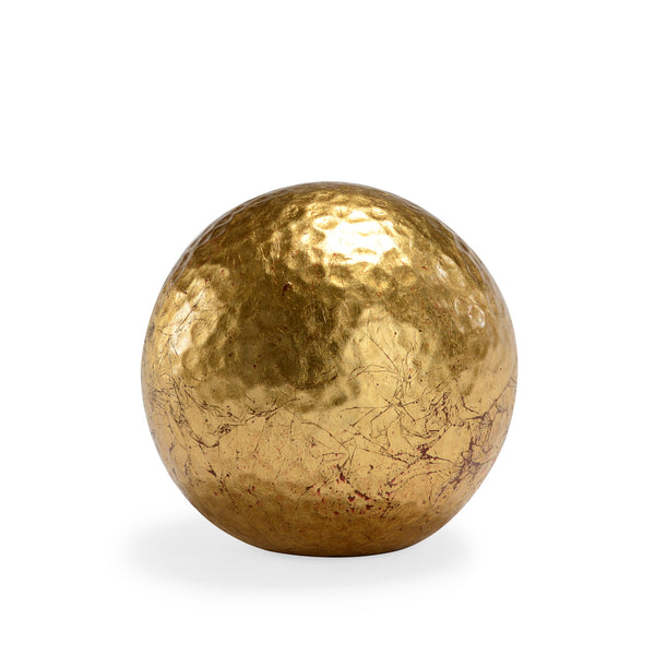 safavieh Hammered Ball - Gold (Sm) | Chelsea House - 383040
