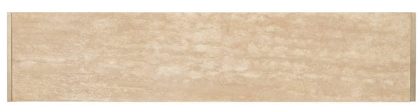 Safavieh Hammon Travertine/Metal Square Console Table | Hooker Furniture - M11-80151-00