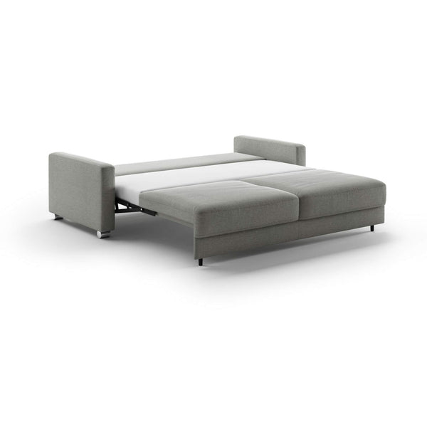 Safavieh Hampton King Sofa Sleeper - Rodeo 104 - 217/6 Chrome | Luonto Furniture - HAMP-DHY-RODE/104-217/6-CR