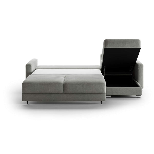 Safavieh Hampton Queen Sectional (Loveseat Sleeper + Reversible Chaise) Rodeo 104 - 217/6 Chrome | Luonto Furniture - HAMP-CHY+FOU-RODE/104-217/6-CR