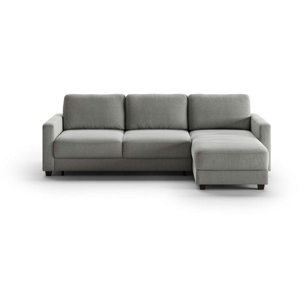 safavieh Hampton Queen Sectional (Loveseat Sleeper + Reversible Chaise) Rodeo 104 - 104/6 Walnut | Luonto Furniture - HAMP-CHY+FOU-RODE/104-104/6-WA