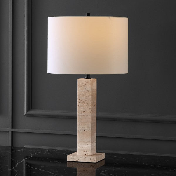 Safavieh Hannabeth Travertine Table Lamp | Safavieh Couture – CTL1067