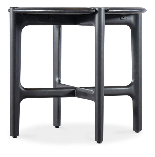 safavieh Harlow Round Side Table (Black) - Black | Hooker Furniture - M03-80116-99