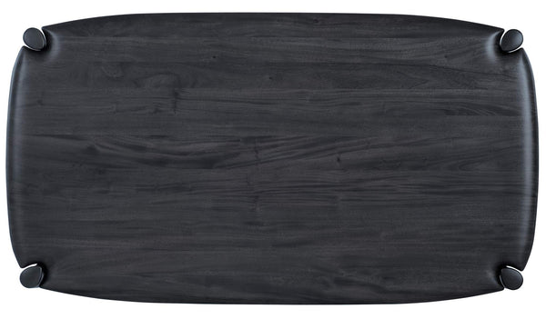 Safavieh Harlow Soft Rectangle Coffee Table(Black) - Black | Hooker Furniture - M03-80110-99