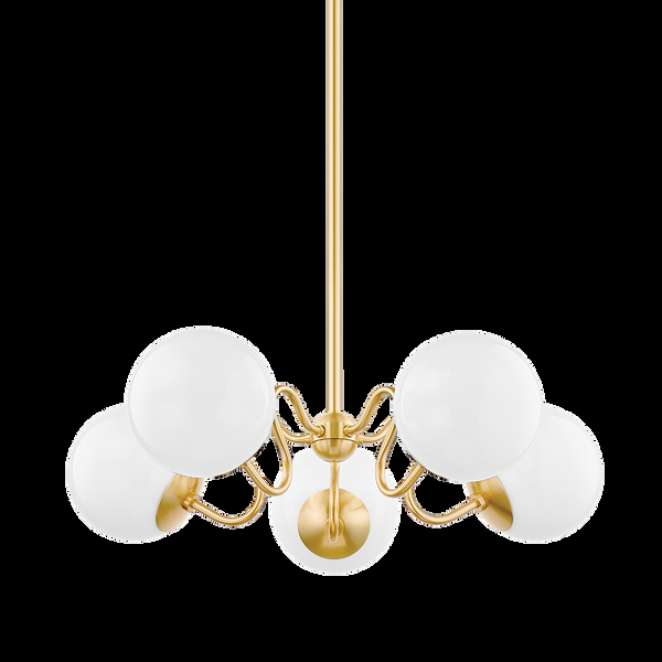 safavieh HAVANA Chandelier | Mitzi Lighting - H772805-AGB