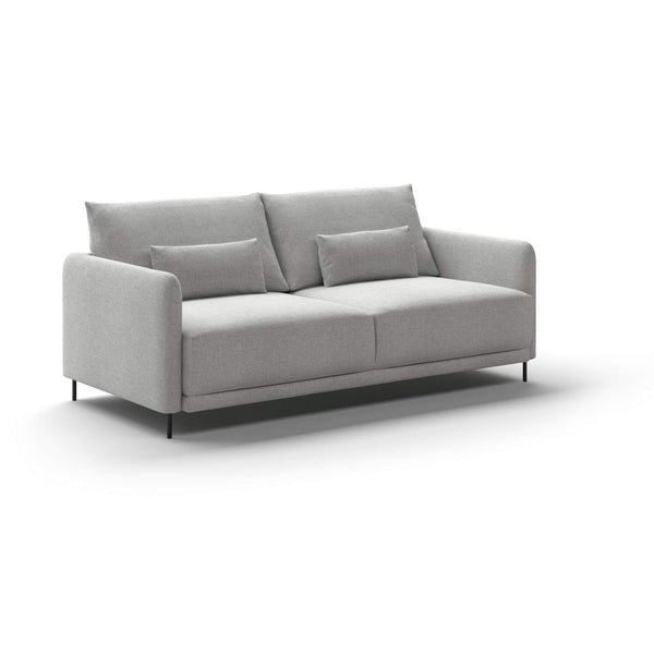 Safavieh Haven King Sofa Sleeper - Atlantic 01 - 236/12 Brushed Metal | Luonto Furniture - HAVE-DHD-ATLA/01-236/12-BM