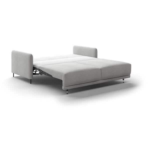 Safavieh Haven King Sofa Sleeper - Atlantic 01 - 236/12 Brushed Metal | Luonto Furniture - HAVE-DHD-ATLA/01-236/12-BM