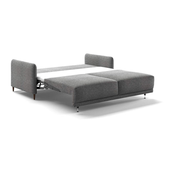 Safavieh Haven King Sofa Sleeper - Atlantic 07 - 126/12 Walnut | Luonto Furniture - HAVE-DHD-ATLA/07-126/12-WA