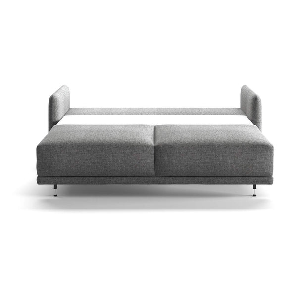 Safavieh Haven King Sofa Sleeper - Atlantic 07 - 126/12 Walnut | Luonto Furniture - HAVE-DHD-ATLA/07-126/12-WA