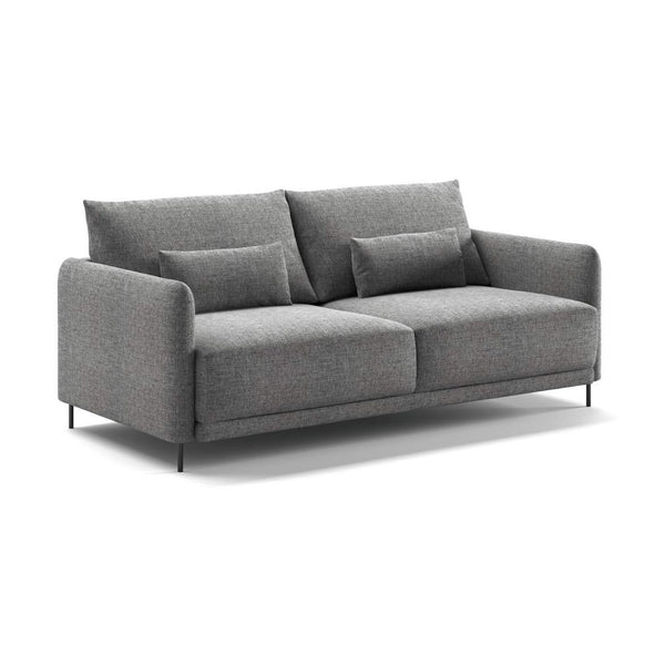 Safavieh Haven King Sofa Sleeper - Atlantic 07 - 236/12 Brushed Metal | Luonto Furniture - HAVE-DHD-ATLA/07-236/12-BM