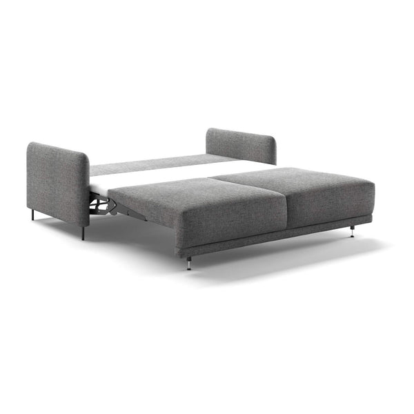 Safavieh Haven King Sofa Sleeper - Atlantic 07 - 236/12 Brushed Metal | Luonto Furniture - HAVE-DHD-ATLA/07-236/12-BM