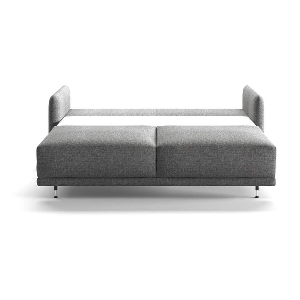 Safavieh Haven King Sofa Sleeper - Atlantic 07 - 236/12 Brushed Metal | Luonto Furniture - HAVE-DHD-ATLA/07-236/12-BM