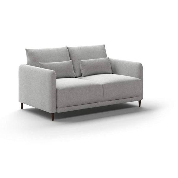 Safavieh Haven Queen Loveseat Sleeper - Atlantic 01 - 126/12 Walnut | Luonto Furniture - HAVE-CHD-ATLA/01-126/12-WA