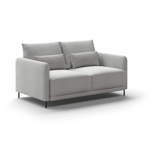Safavieh Haven Queen Loveseat Sleeper - Atlantic 01 - 236/12 Brushed Metal | Luonto Furniture - HAVE-CHD-ATLA/01-236/12-BM