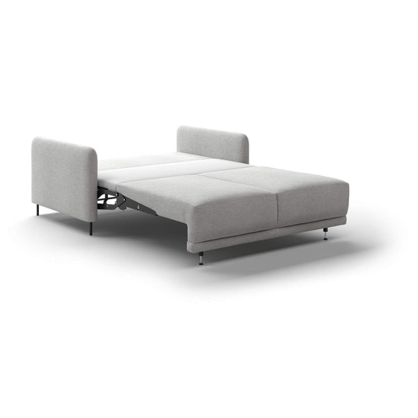 Safavieh Haven Queen Loveseat Sleeper - Atlantic 01 - 236/12 Brushed Metal | Luonto Furniture - HAVE-CHD-ATLA/01-236/12-BM