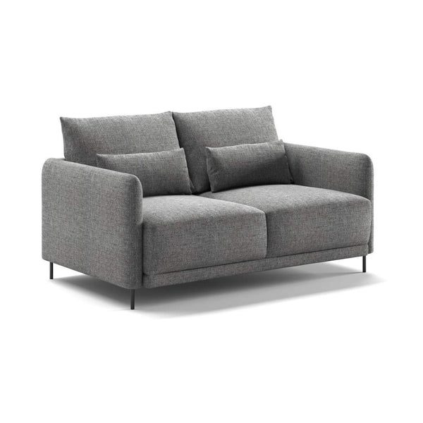 Safavieh Haven Queen Loveseat Sleeper - Atlantic 07 - 236/12 Brushed Metal | Luonto Furniture - HAVE-CHD-ATLA/07-236/12-BM