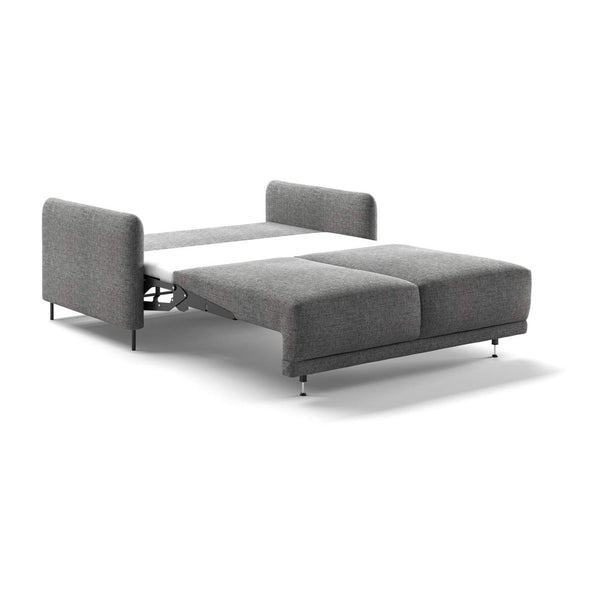 Safavieh Haven Queen Loveseat Sleeper - Atlantic 07 - 236/12 Brushed Metal | Luonto Furniture - HAVE-CHD-ATLA/07-236/12-BM