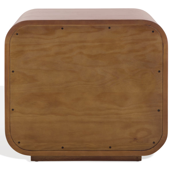 Safavieh Herald 2 Drawer Wood Nightstand | Safavieh Couture - SFV5546