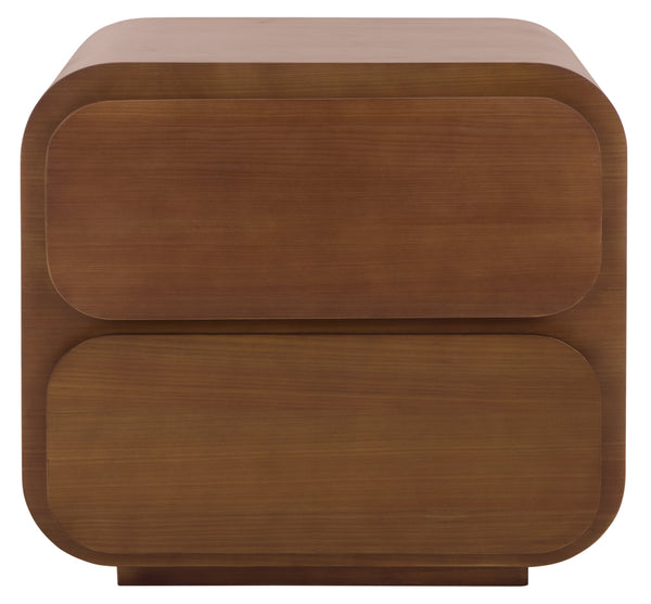 safavieh Herald 2 Drawer Wood Nightstand | Safavieh Couture - SFV5546