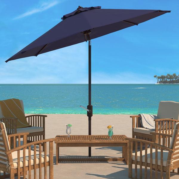 Safavieh Herla 11Ft Auto Tilt Market Umbrella | Safavieh - PAT8101