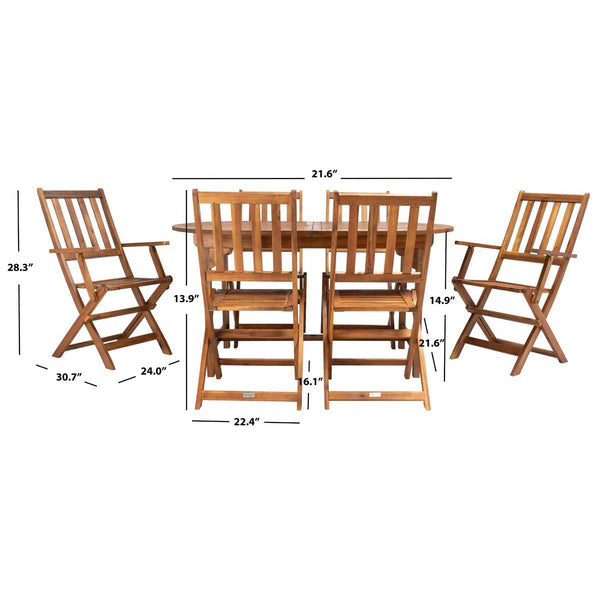 Safavieh Hikaru Extendable Dining Set | Safavieh - PAT7083