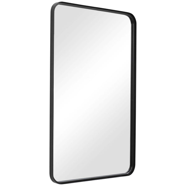 Safavieh Home Decor Contemporary Metal Frame Mirror - Black