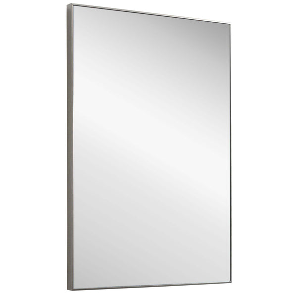 Safavieh Home Decor Contemporary Thin Frame Mirror - Silver