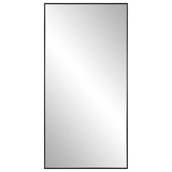 safavieh Home Decor Mirror - Black Finish With Plain Mirror