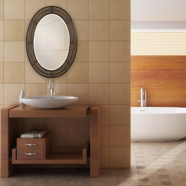 Safavieh Home Decor Mirror - Distressed Oil Rubbed Bronze